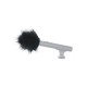 Windscreen designed for external Monacor ECM-600 ST microphone