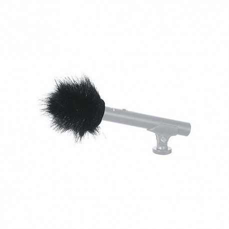Windscreen designed for external Monacor ECM-600 ST microphone