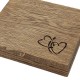 Luxury Wood - "Our Wedding" Pendrive Case.